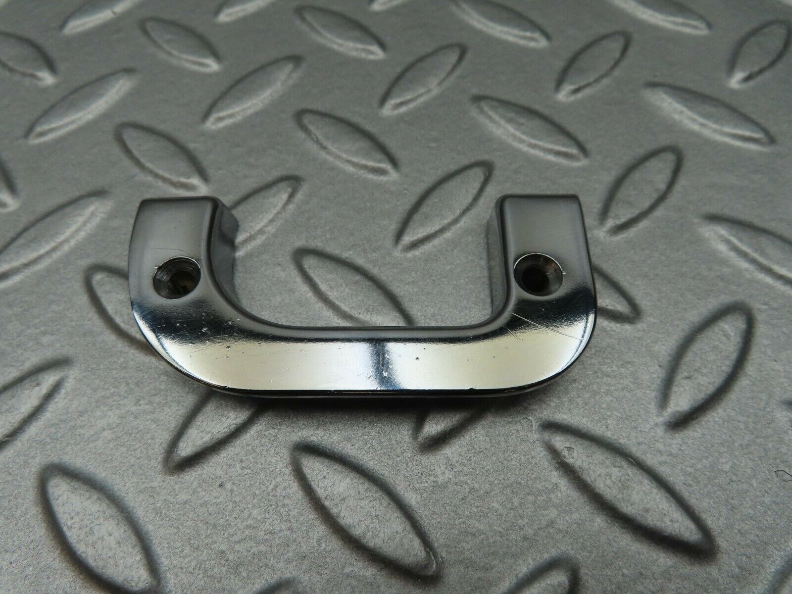 4529 Mercedes-Benz W123 230E Right Interior Chrome Door Latch Trim 1237230224