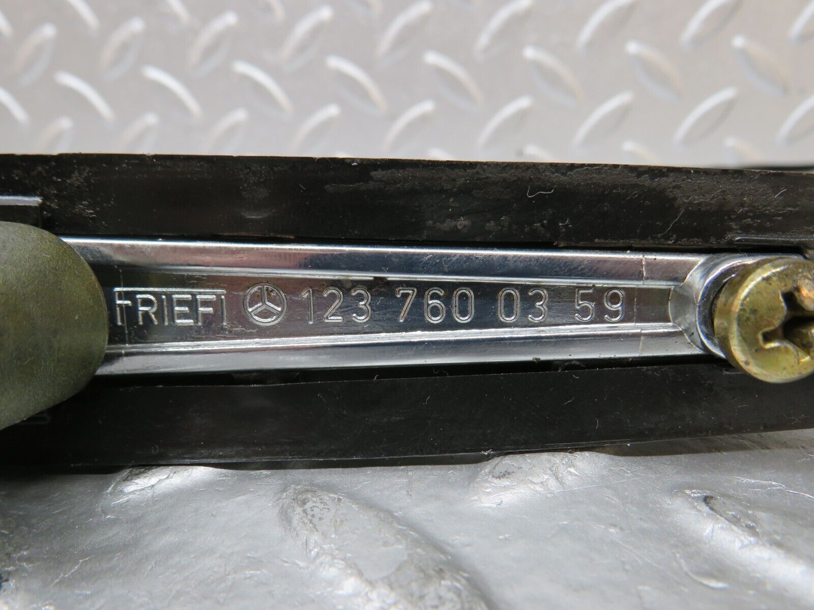 30203 Mercedes-Benz S123 240D Wagon Rear Left Exterior Door Handle 1237600359