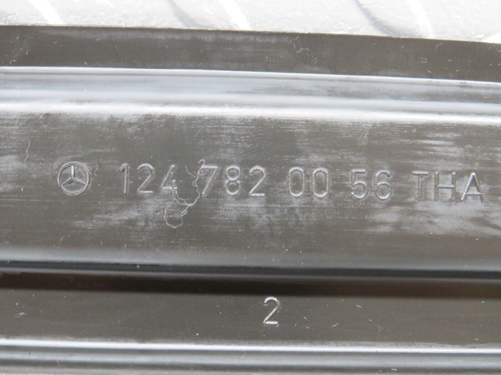 29320 Mercedes-Benz W124 230E Sunroof Guide Cover Trim 1247820056