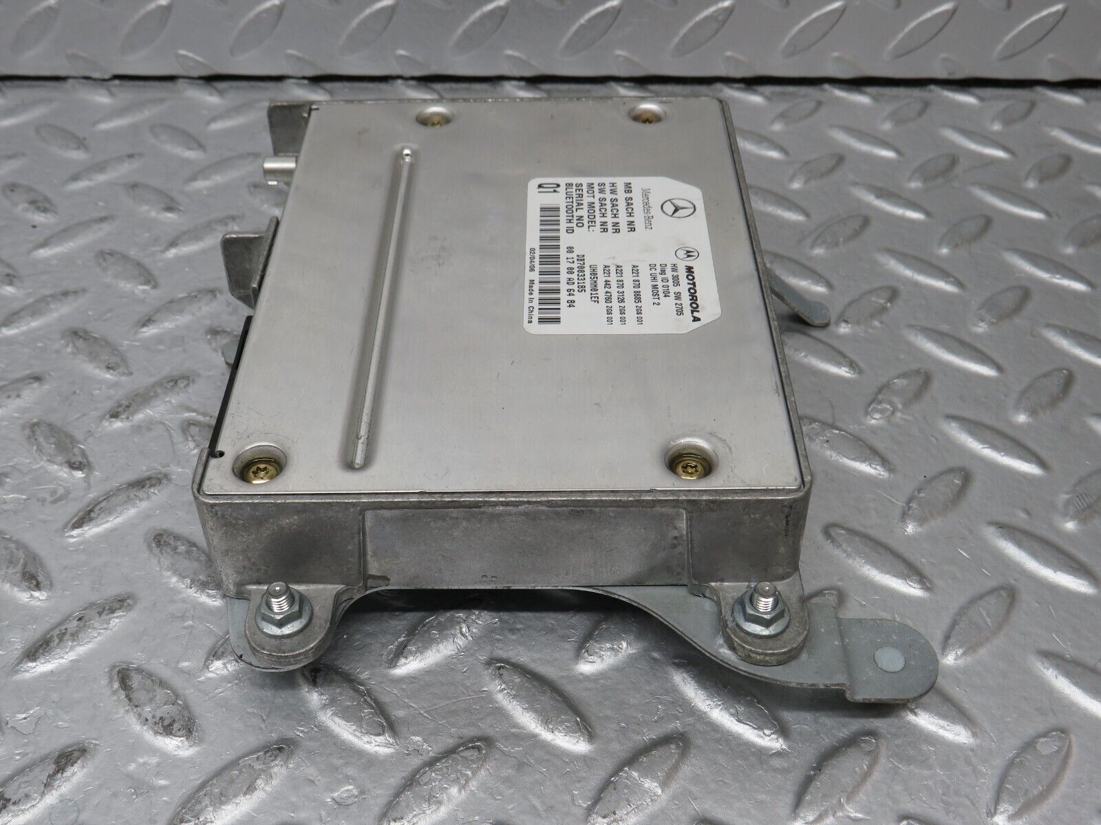 35152 Mercedes-Benz W221 Bluetooth Telephone Module Unit 2218708685 2215454604