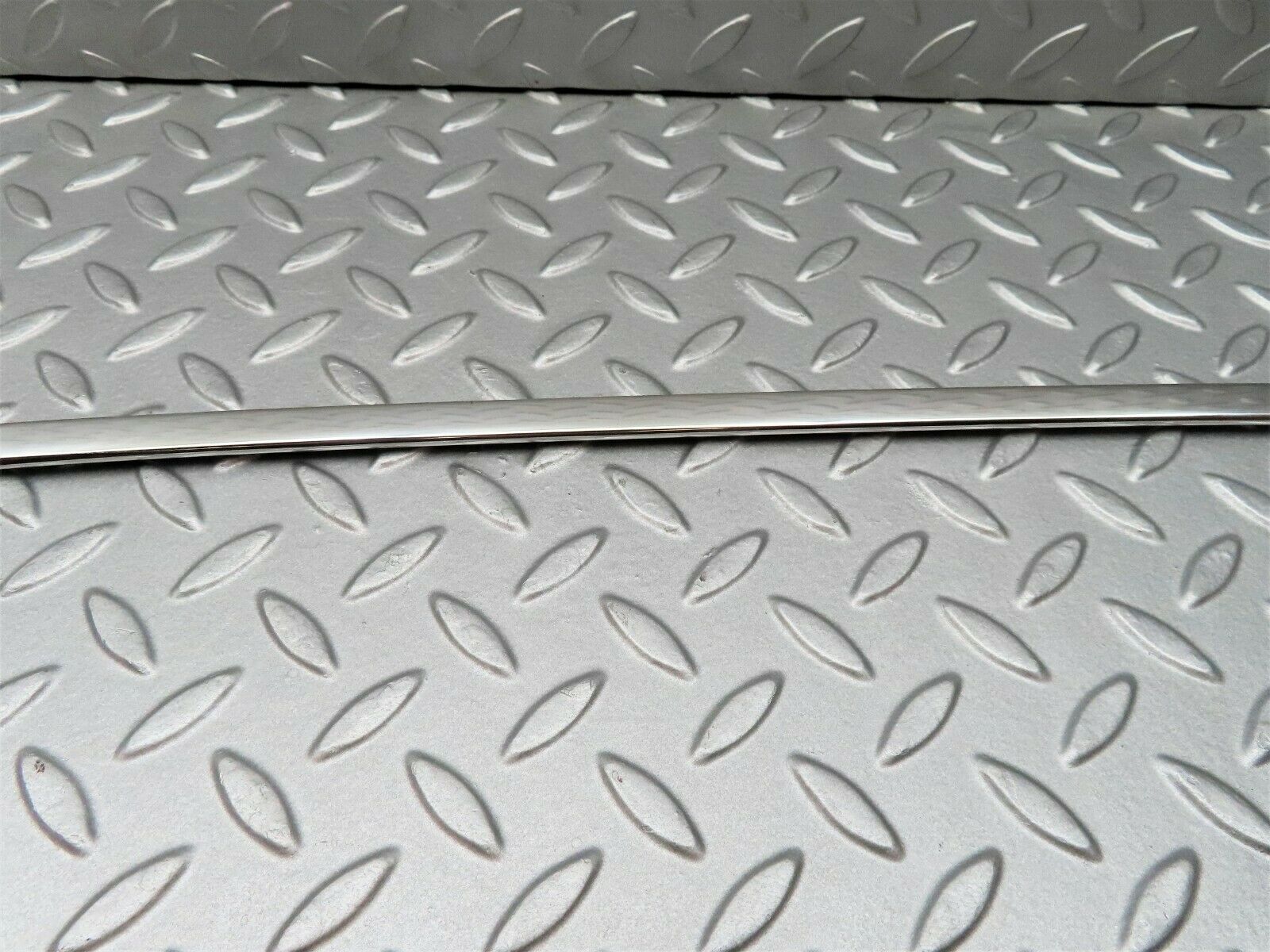 3739 Mercedes-Benz S123 200T Wagon Door Chrome Window Frame Front Left