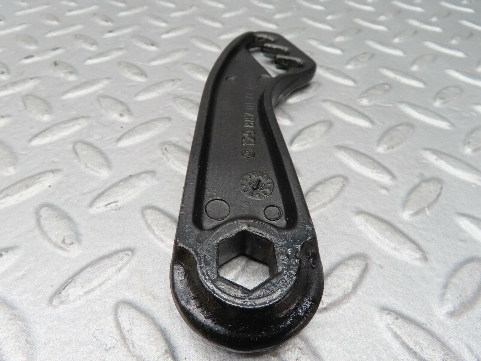 16427 Mercedes-Benz W124 260E Bonnet Hinge Lever Left Side 1298870174