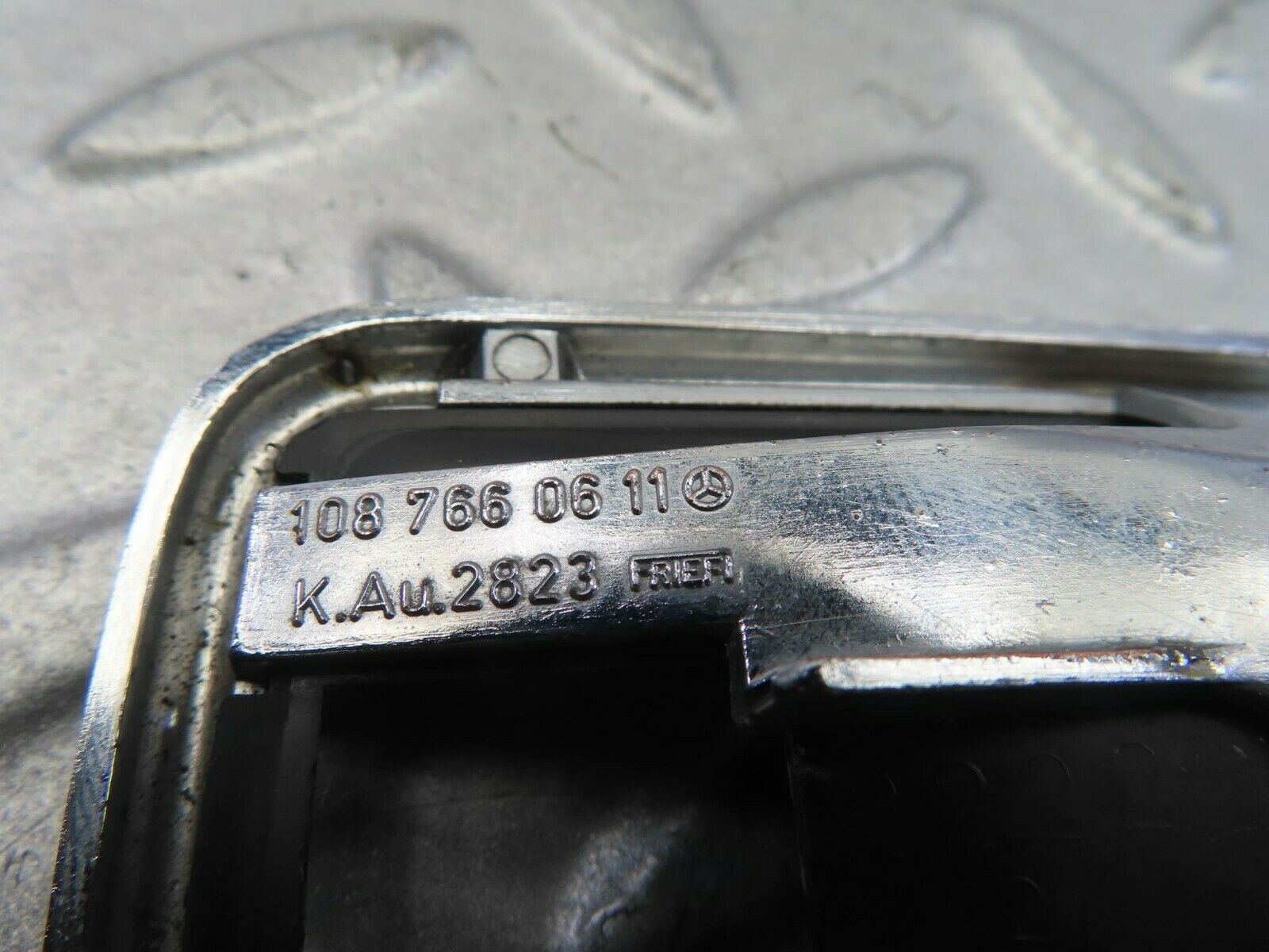 8649 Mercedes-Benz W108 Chrome Frame For Door Opener Right 1087660611