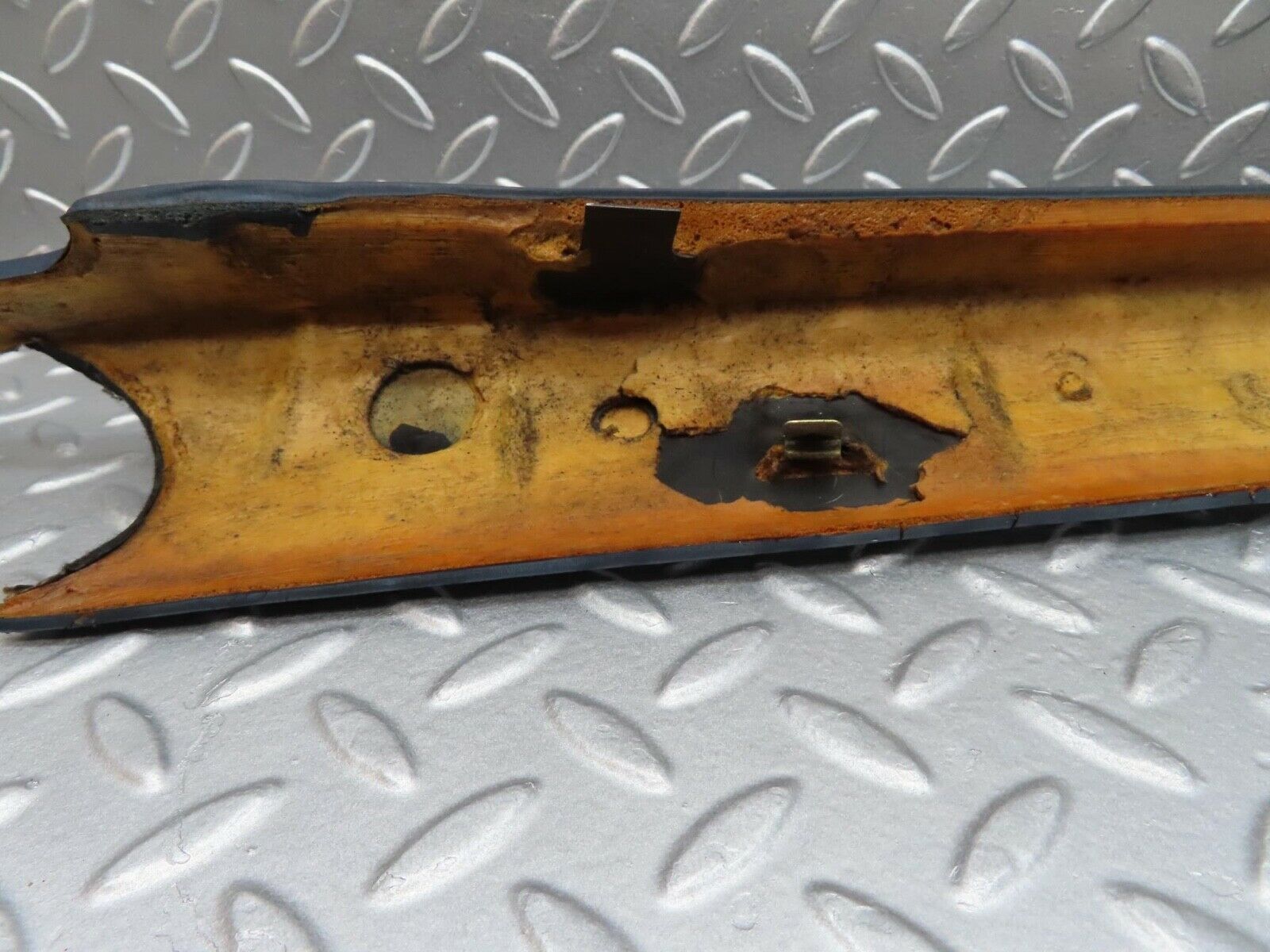 13946 Mercedes-Benz C107 280SLC A Pillar Cover Right Side Blue