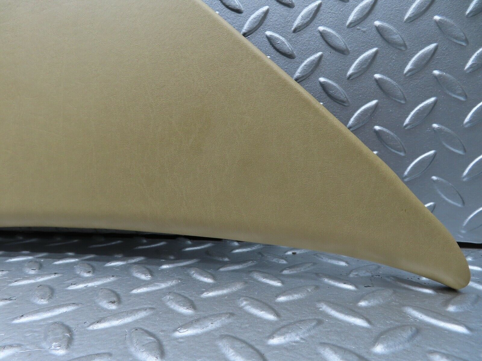 21049 Mercedes-Benz W123 230E C Pillar Cover Left Side Beige 1236900325