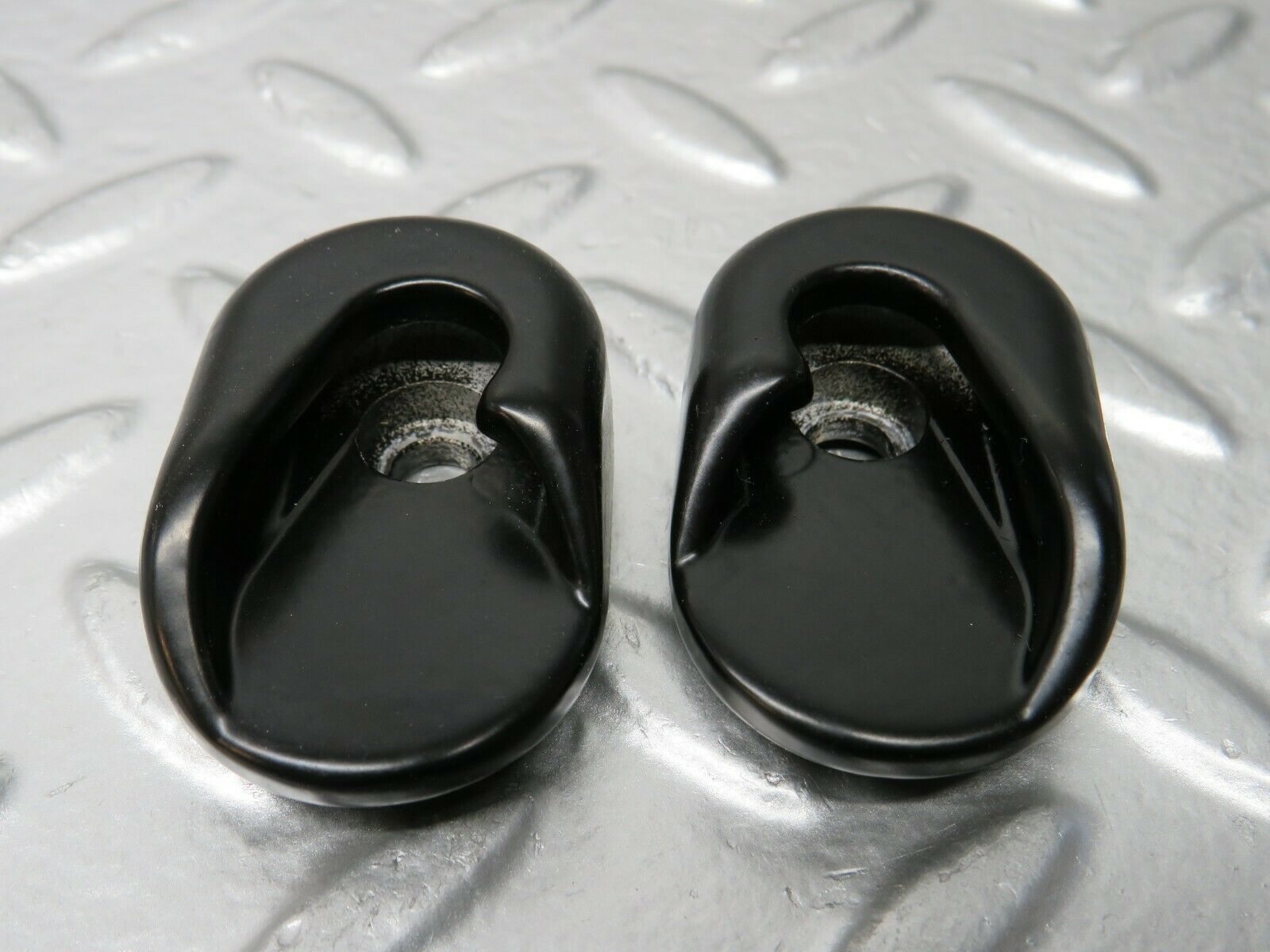 24309 Mercedes-Benz S124 220TE Trunk Cover Holder Set 1248681014 1248680914