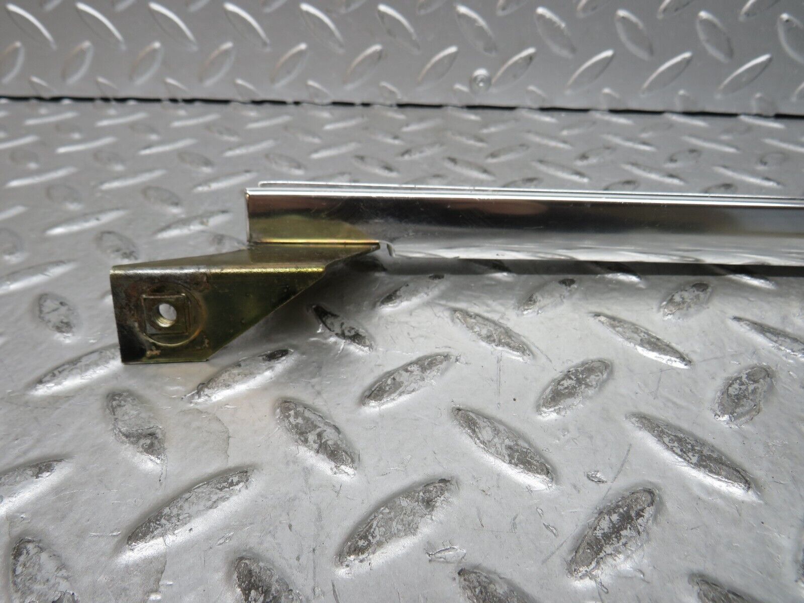 28609 Mercedes-Benz W123 230E Rear Right Door Chrome Window Channel