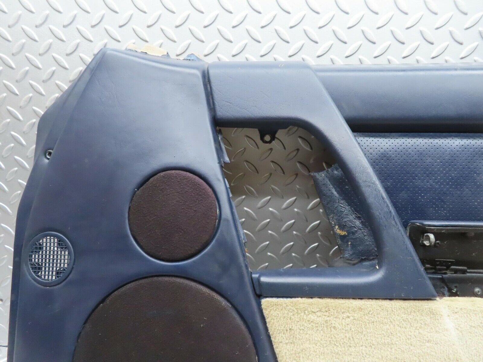 11869 Mercedes-Benz R129 300SL Coupe Right Door Card Blue