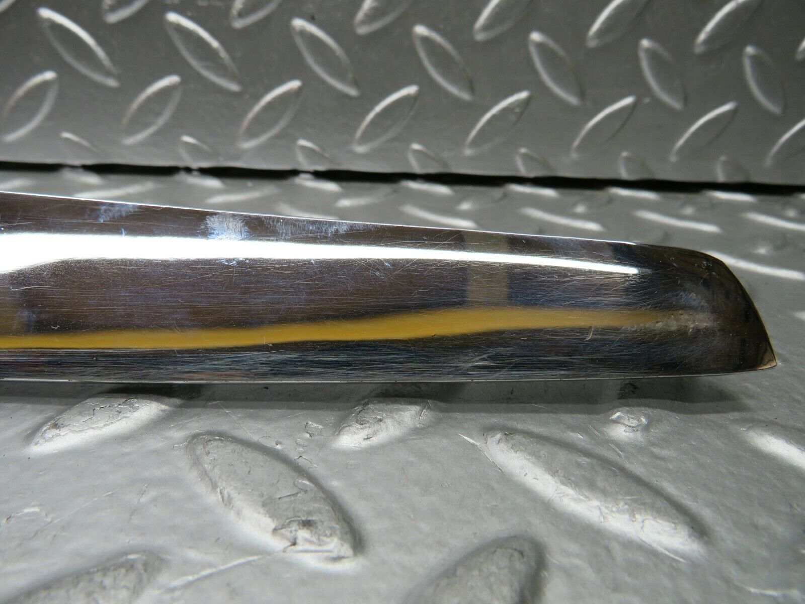 22735 Mercedes-Benz C107 450SLC Trunk Chrome Handle Pair 1076901380 1076901480