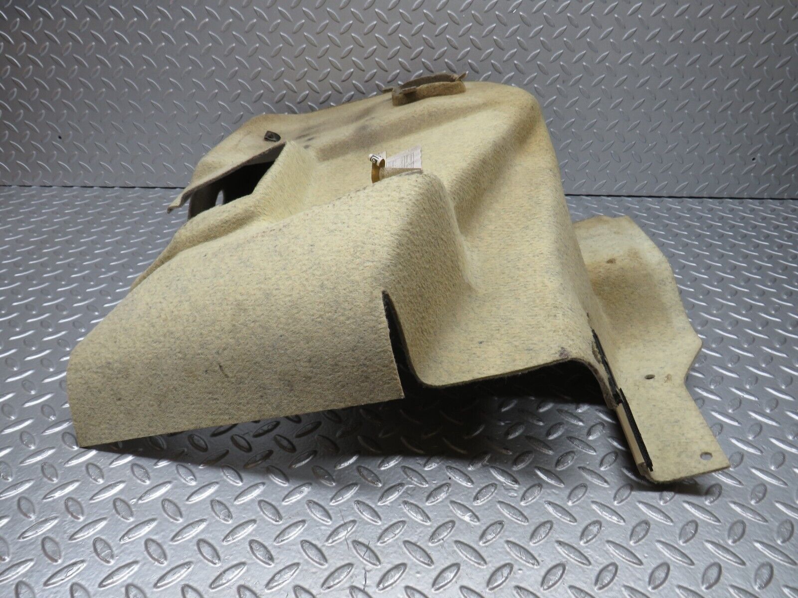 38608 Mercedes-Benz R129 280SL Coupe Trunk Cover Panel Left Side Beige 1296904730