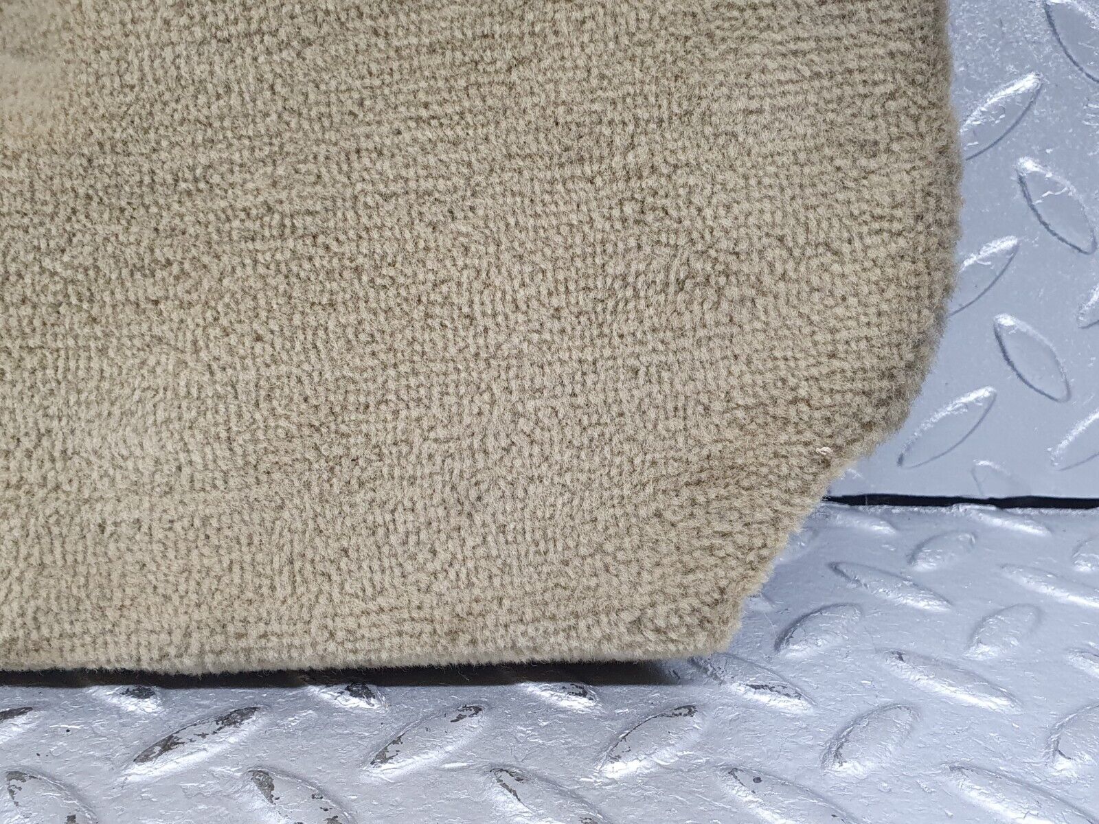 41153 Mercedes-Benz W126 300SE Kick Panel Left Side Beige 1266880306