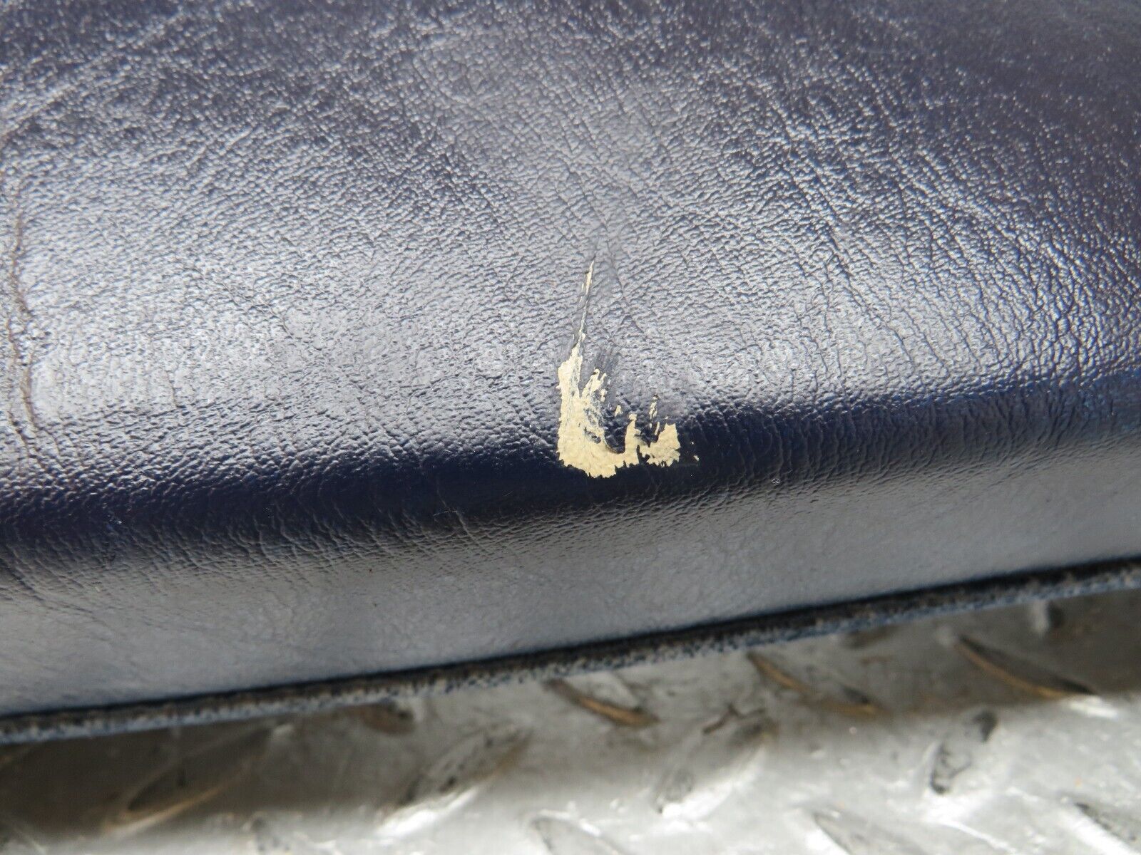 36835 Mercedes-Benz R129 300SL-24 Front Left Seat Back Cover Blue 1299102918