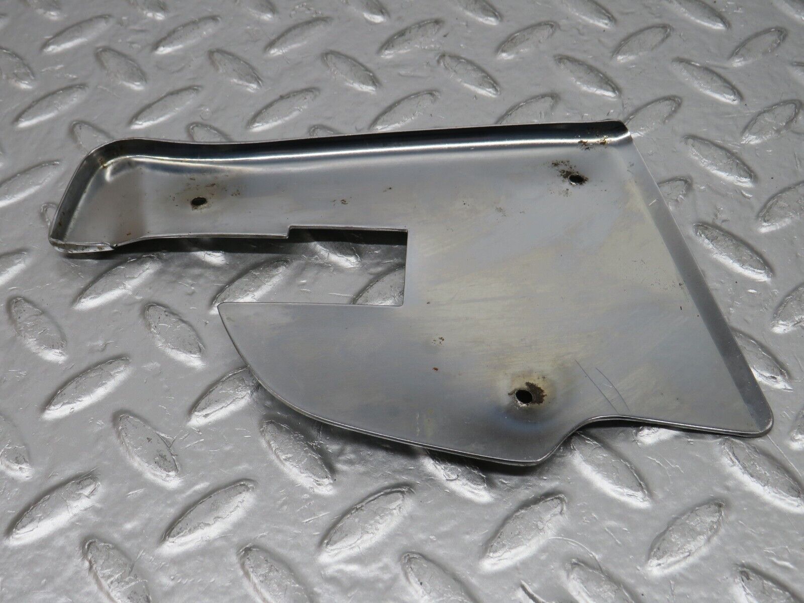 0726 Mercedes-Benz C107 350SLC Coupe Door Chrome Trim Cover Left And Right