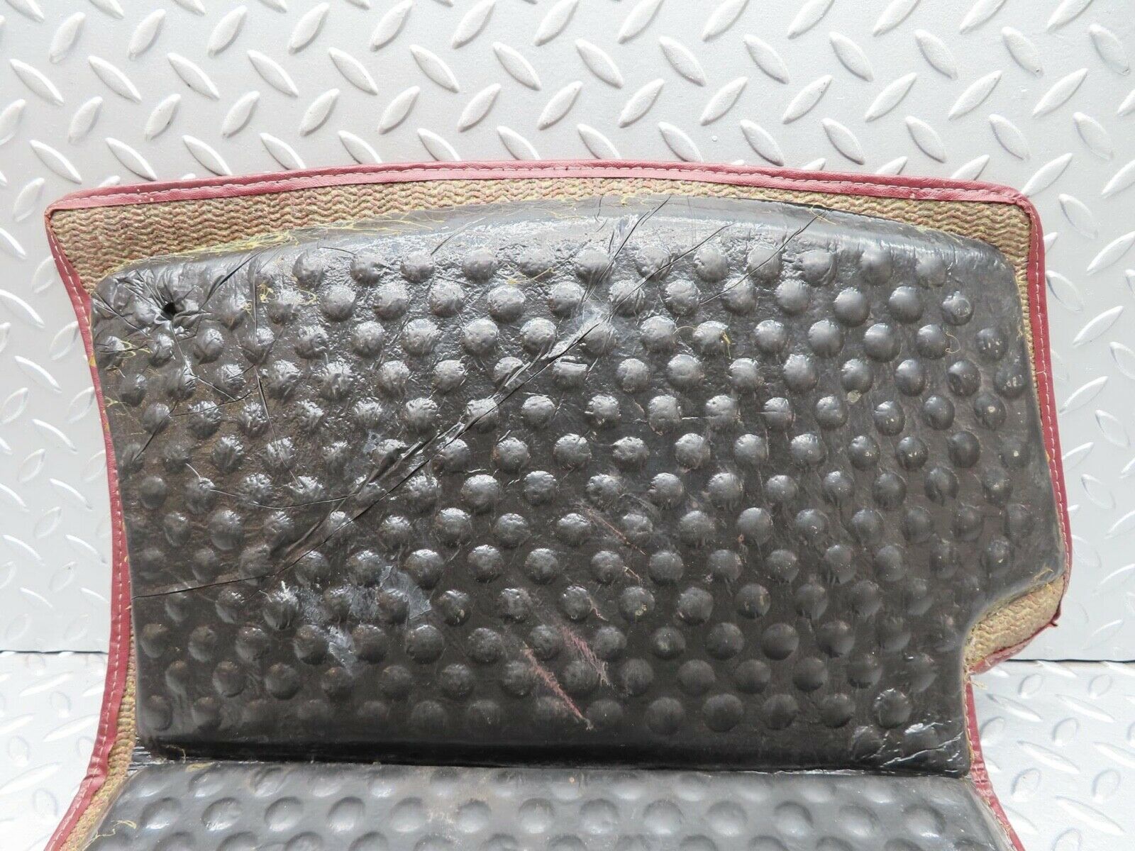 12619 Mercedes-Benz W108 280SE 3.5 Front Left Floor Carpet Red