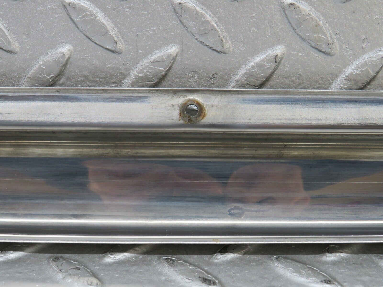 37384 Mercedes-Benz W109 300SEL Rear Left Door Sill Chrome