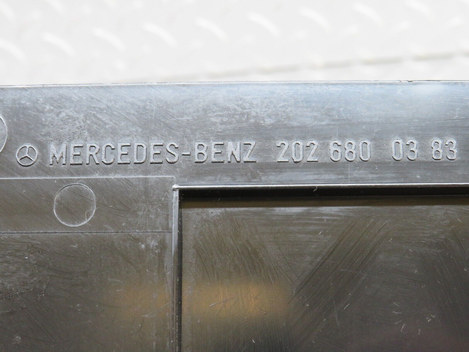 33305 Mercedes-Benz W202 C180 Front Left Lower Kick Panel Black 2026800383