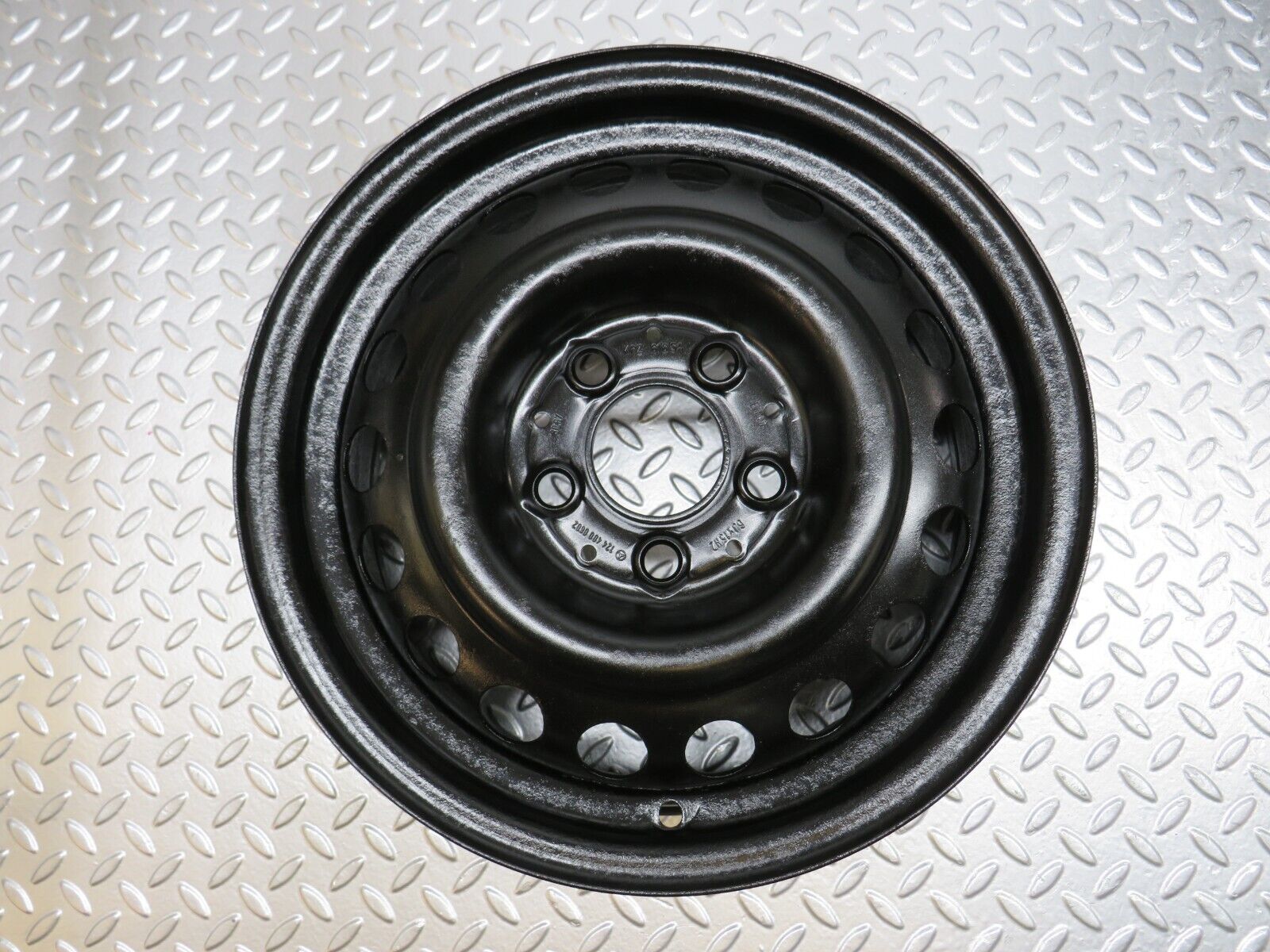 25441 Mercedes-Benz Steel Wheel Set of 4 6Jx15H2 ET49 5x112 1244000602