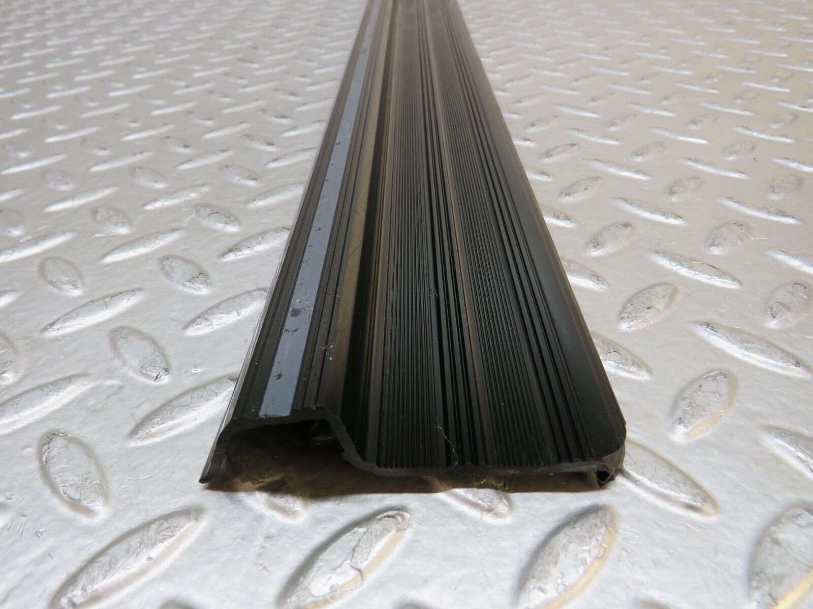 28250 Mercedes-Benz S123 240D Wagon Front Left Door Sill Trim Black