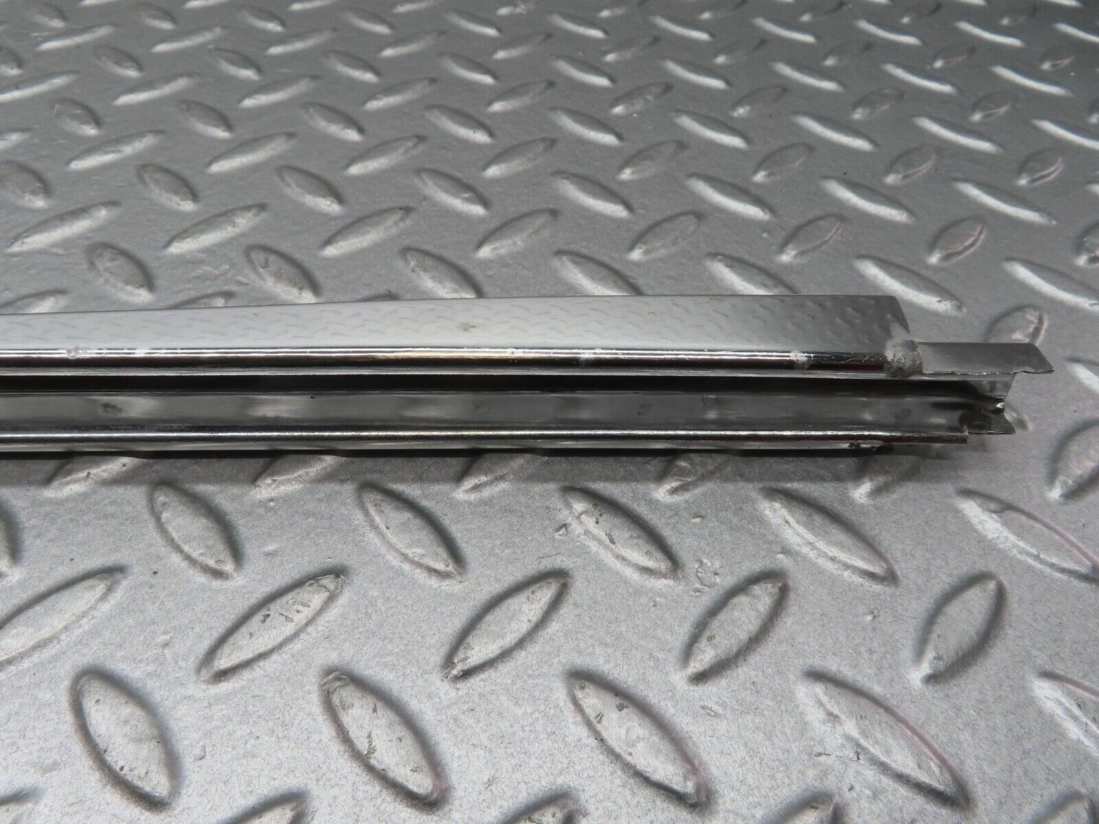 13193 Mercedes-Benz W111 220S Rear Left Door Front Chrome Window Channel