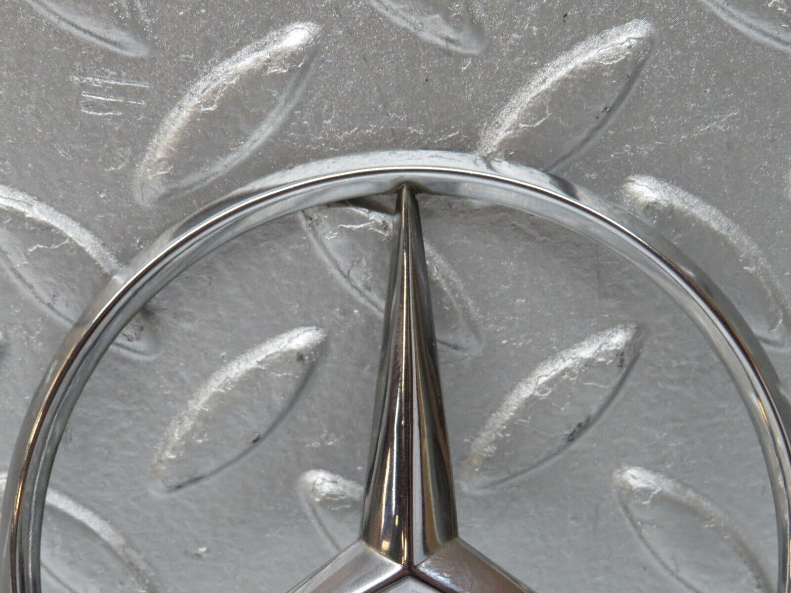 33628 Mercedes-Benz W201 190E 2.0L Chrome Rear Emblem 2017580058