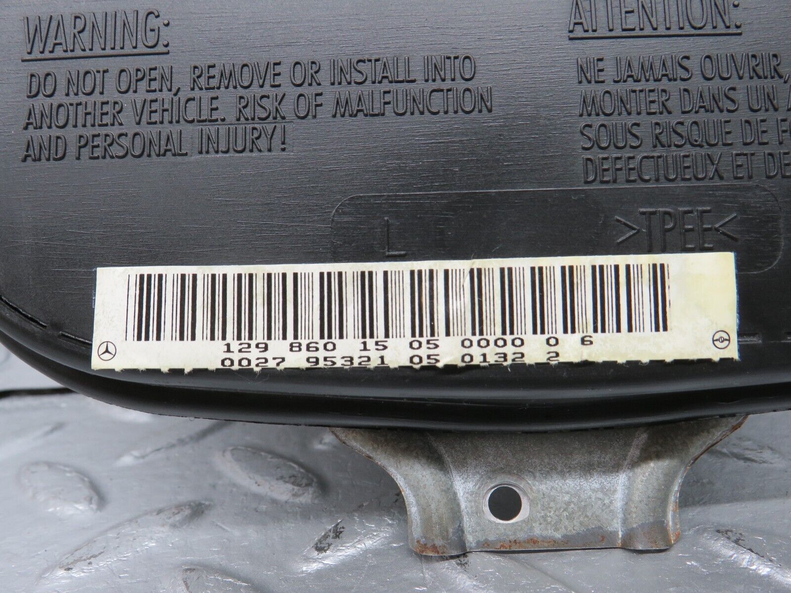 39448 Mercedes-Benz R129 320SL Coupe Left Door Airbag 1298601505
