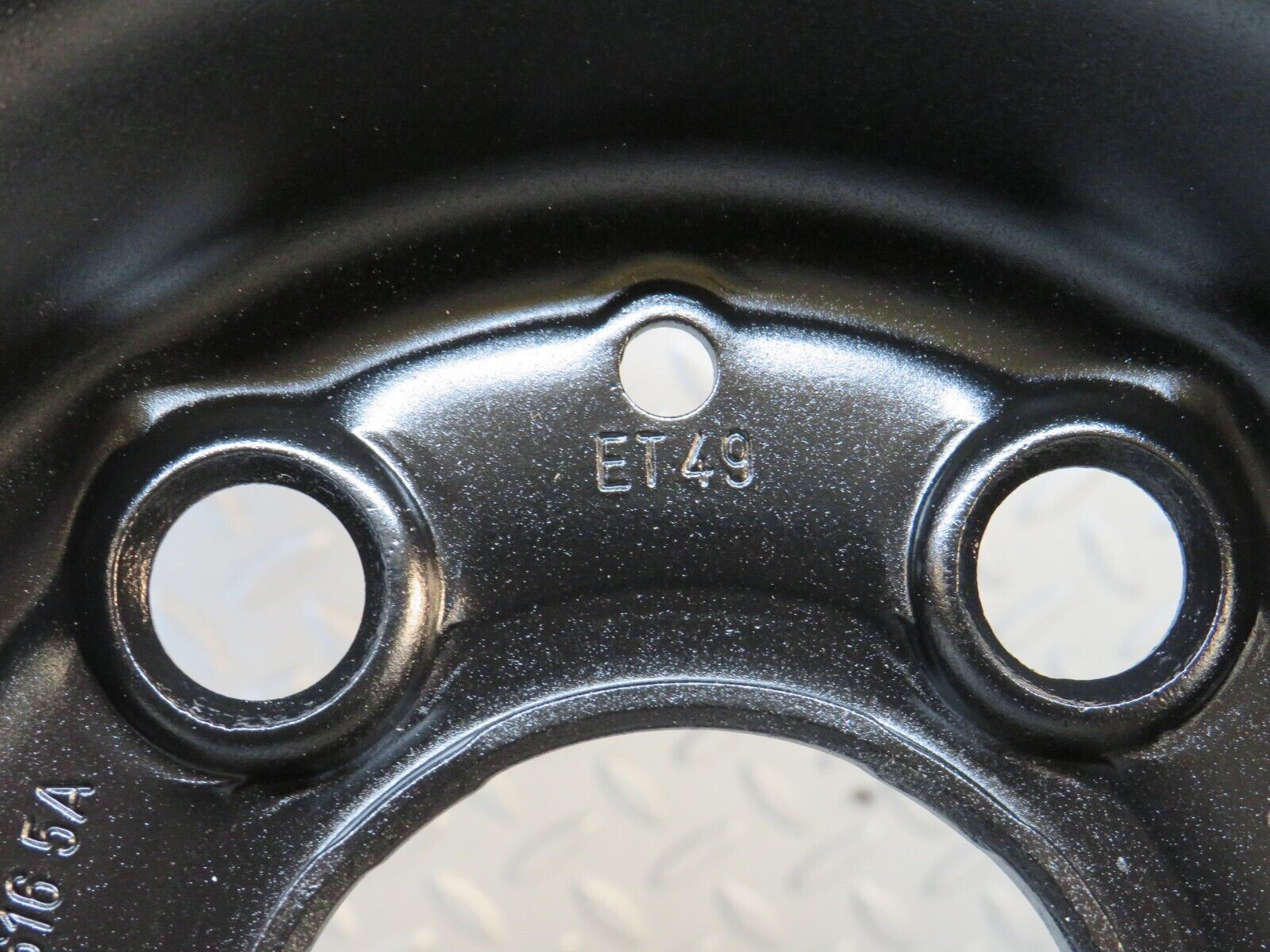 39528 Mercedes-Benz Steel Wheel Set 6Jx15H2 ET49 1244000602