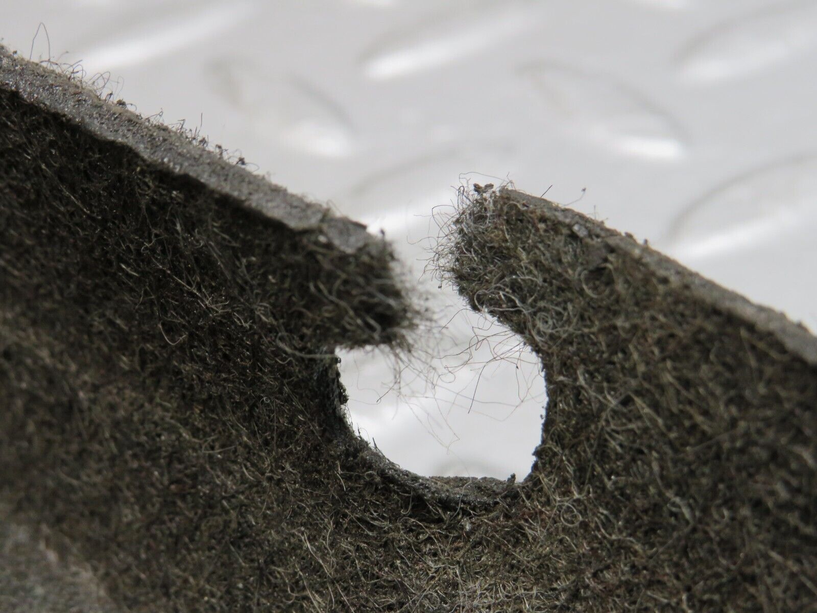 38982 Mercedes-Benz W201 190E 2.6L Fuel Tank Cover Plate Carpet