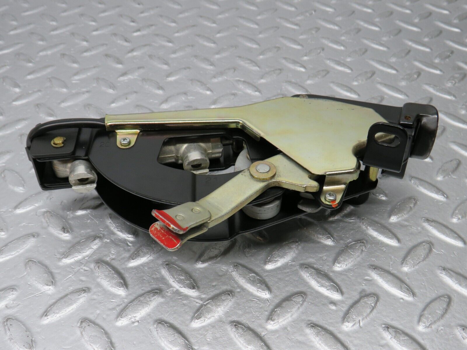 38357 Mercedes-Benz R129 280SL Coupe Rear Right Roof Lock Mechanism 1298001774 1298001274