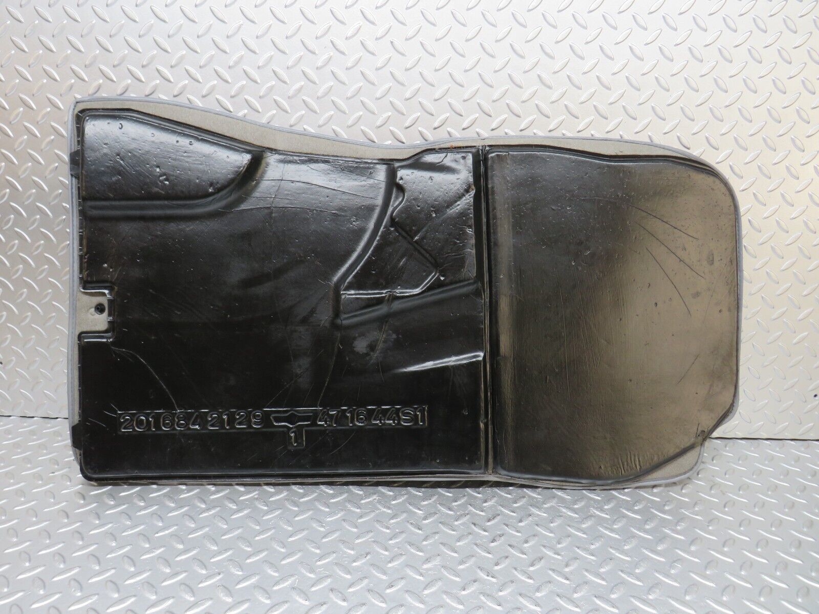 33865 Mercedes-BenzW201 190E 2.0L Front Left Passenger Floor Carpet Grey 2016842129