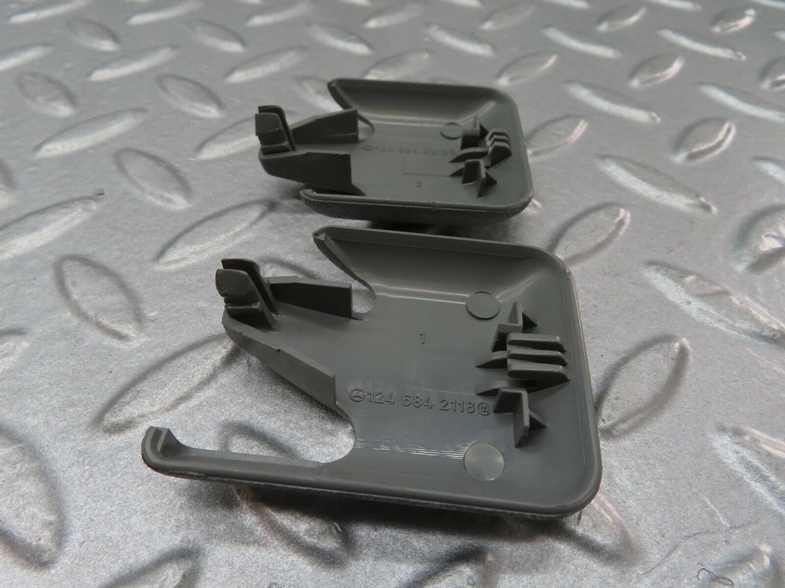 16499 Mercedes-Benz W124 260E Front Seat Rail Trim Cover 1246842118