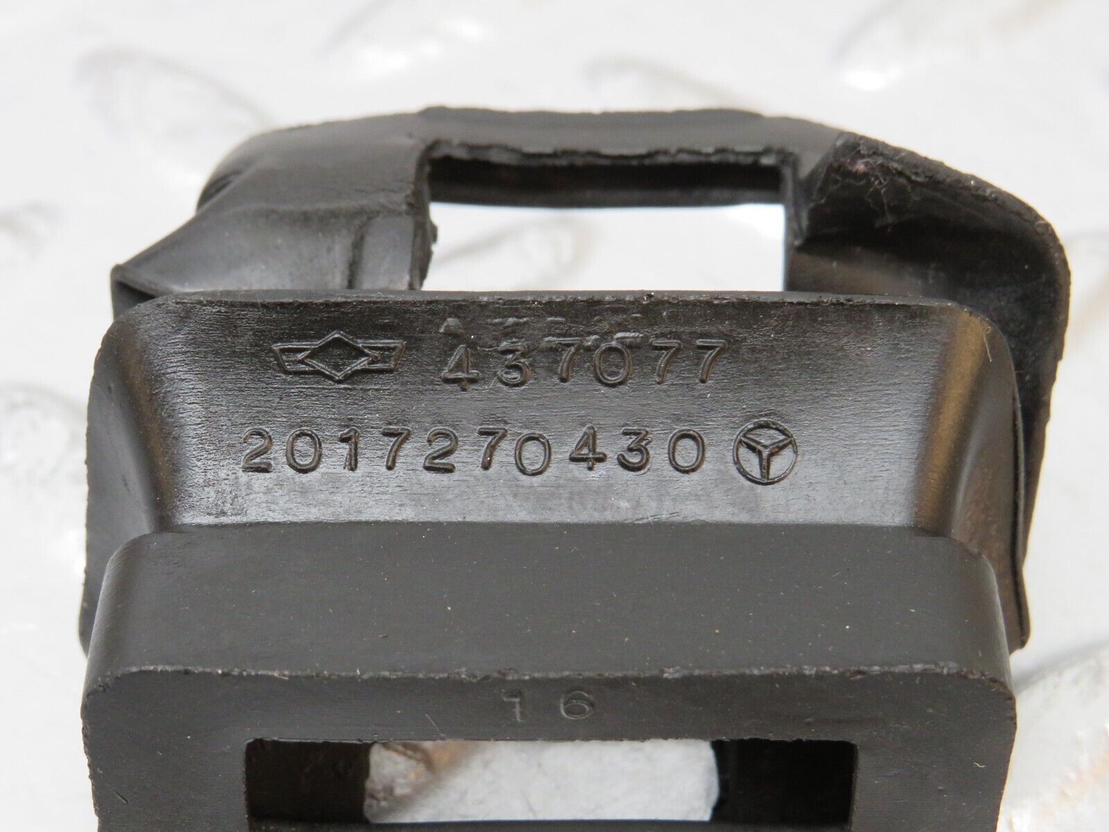 31254 Mercedes-Benz S124 220TE Wagon Door Check Strap Rubber Seal 2017270430