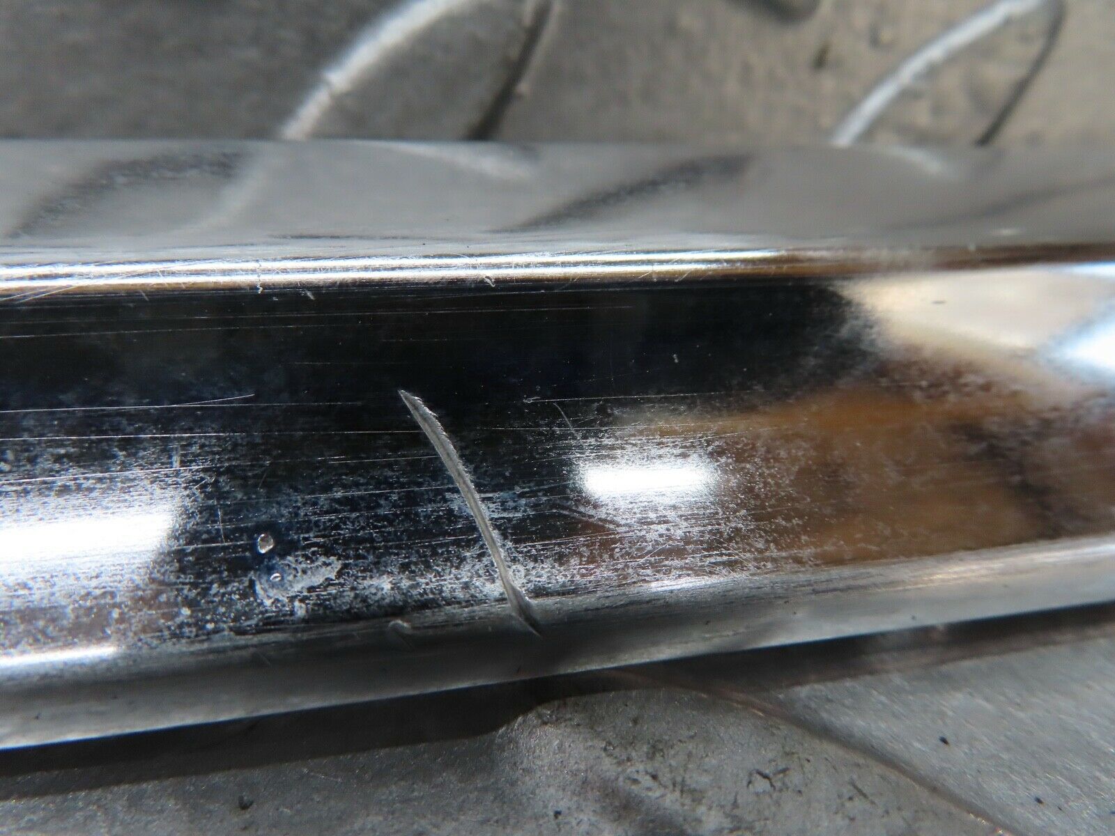 18798 Mercedes-Benz W116 Rear Right Door Chrome Moulding Trim