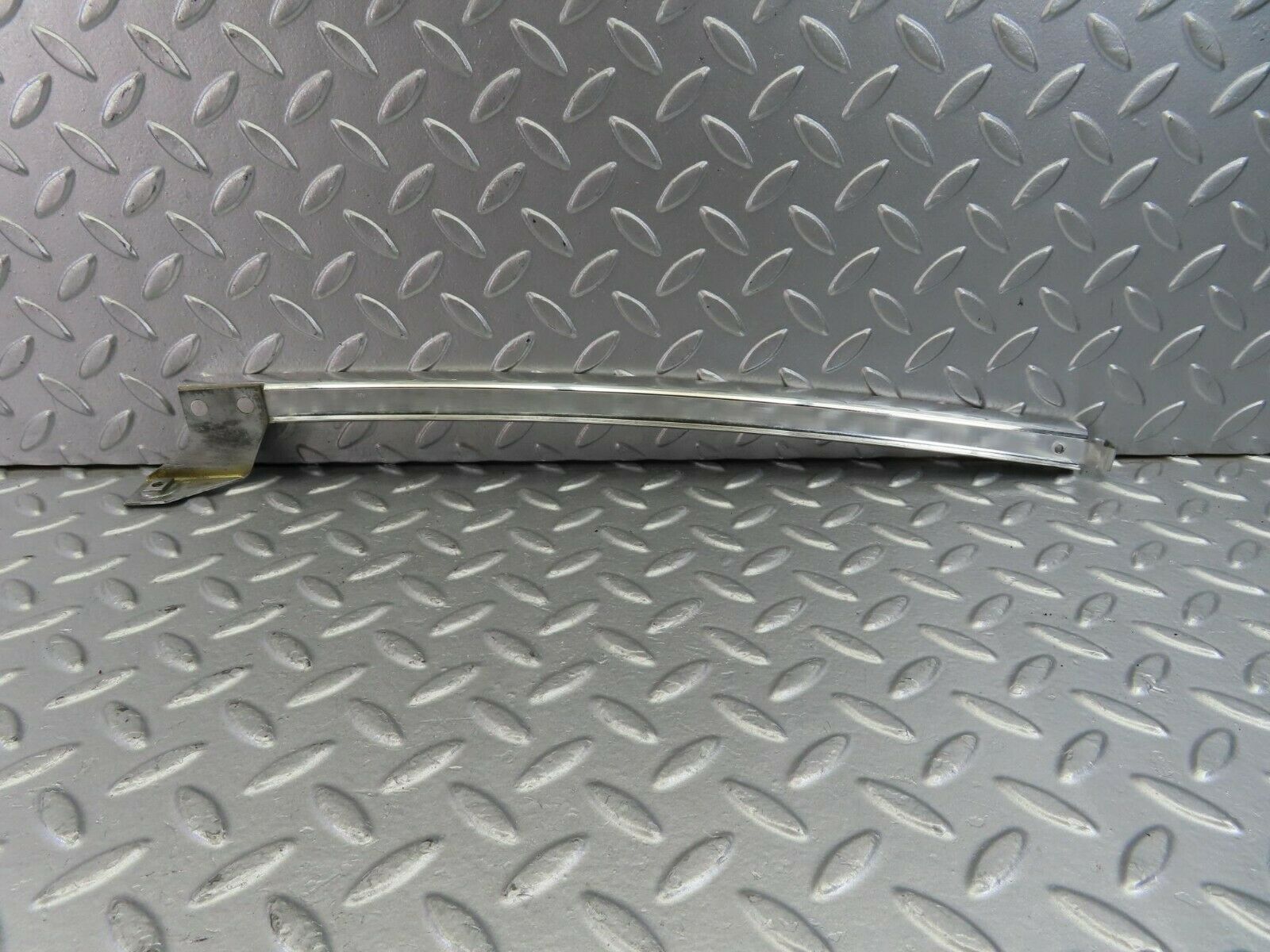 10840 Mercedes-Benz W123 230E Rear Left Chrome Window Channel