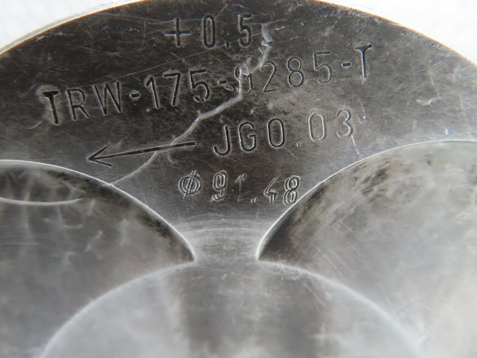 19197 Mercedes-Benz W123 300D Piston With Connecting Rod 91.48 mm