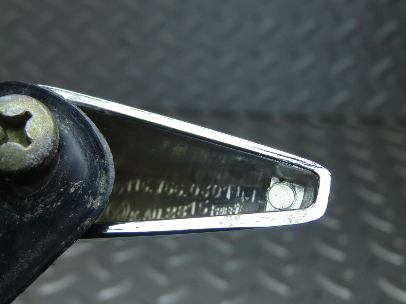 8755 Mercedes-Benz W115 Chrome Door Handle Rear Left 1157660301