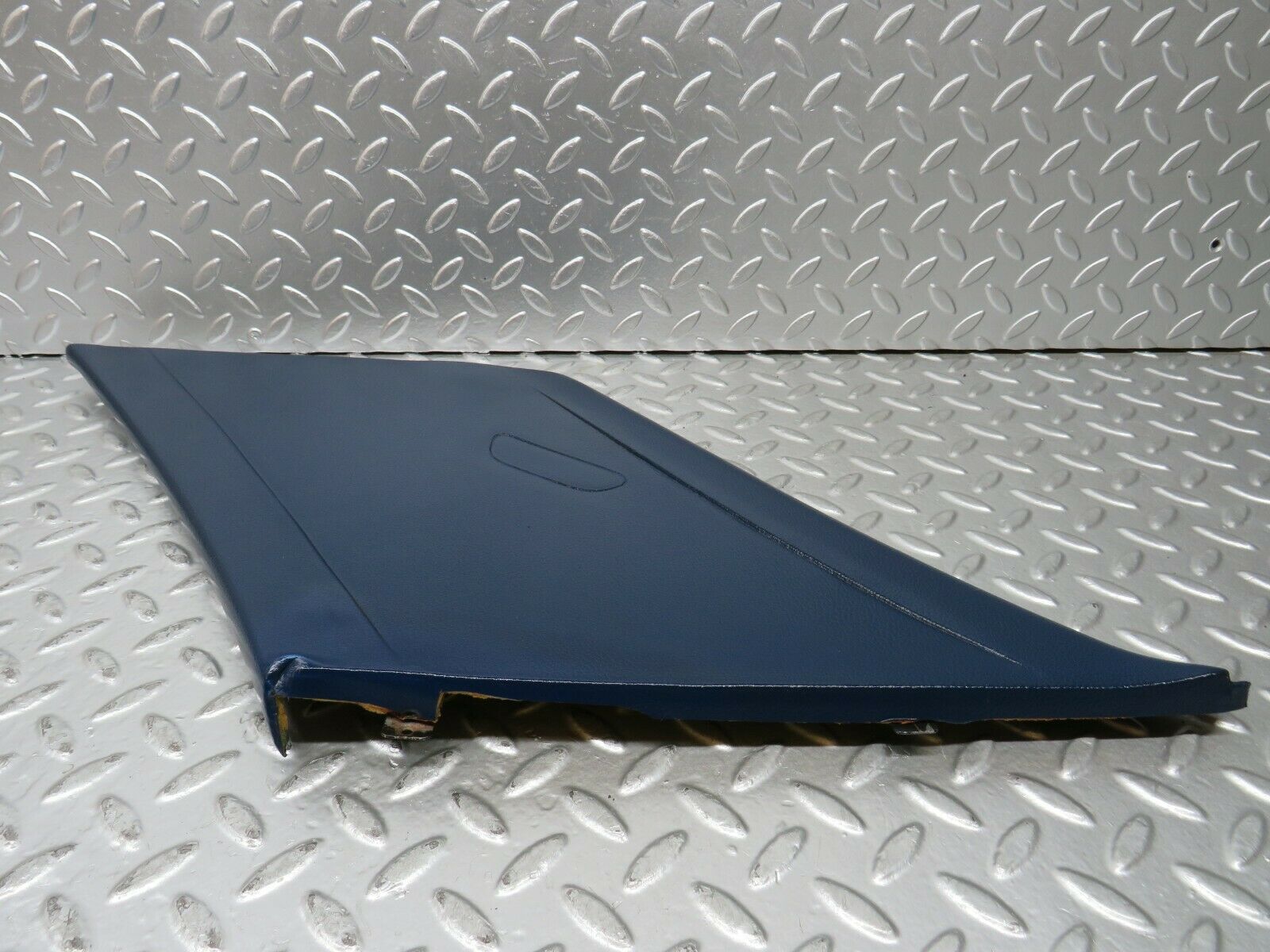 23182 Mercedes-Benz W116 350SE C Pillar Cover Trim Right Side Blue