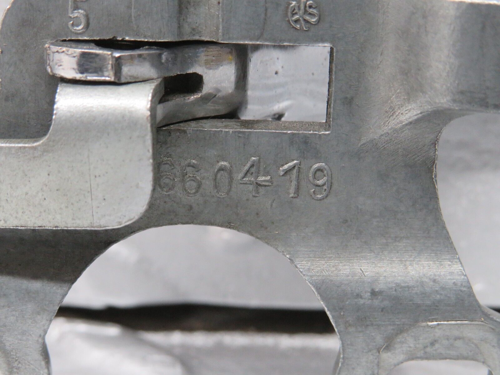 40255 Mercedes-Benz W110 230 Rear Right Interior Door Handle Chrome 1107660419