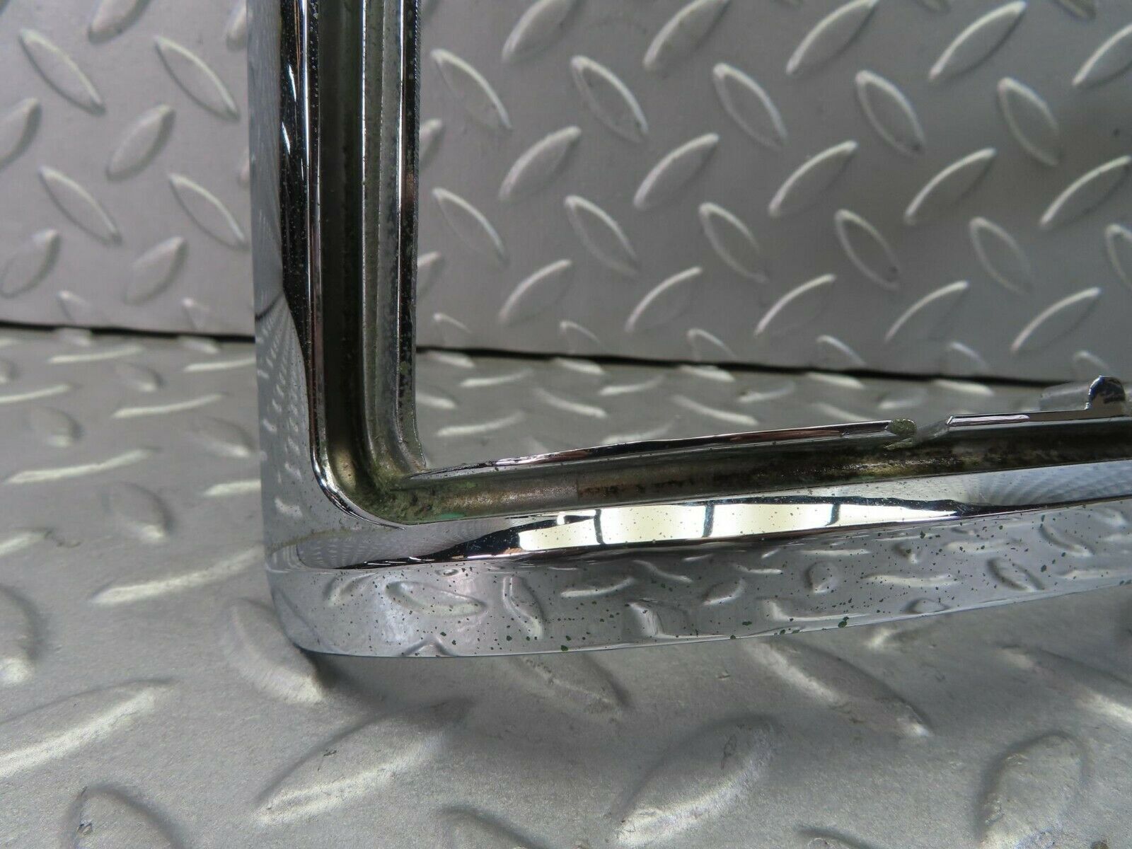 8484 Mercedes-Benz W115 Tail Light Chrome Frame Left 1158260159