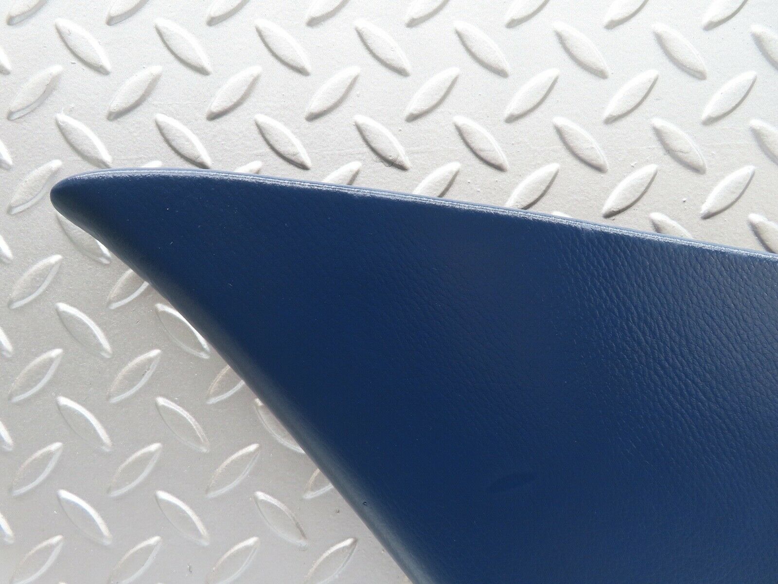 17936 Mercedes-Benz W123 200 C Pillar Cover Panel Right Side Blue 1236900425