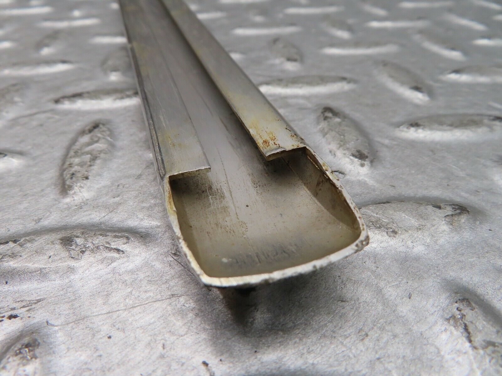 18611 Mercedes-Benz W120 W121 Ponton Rear Door Lower Chrome Moulding Trim