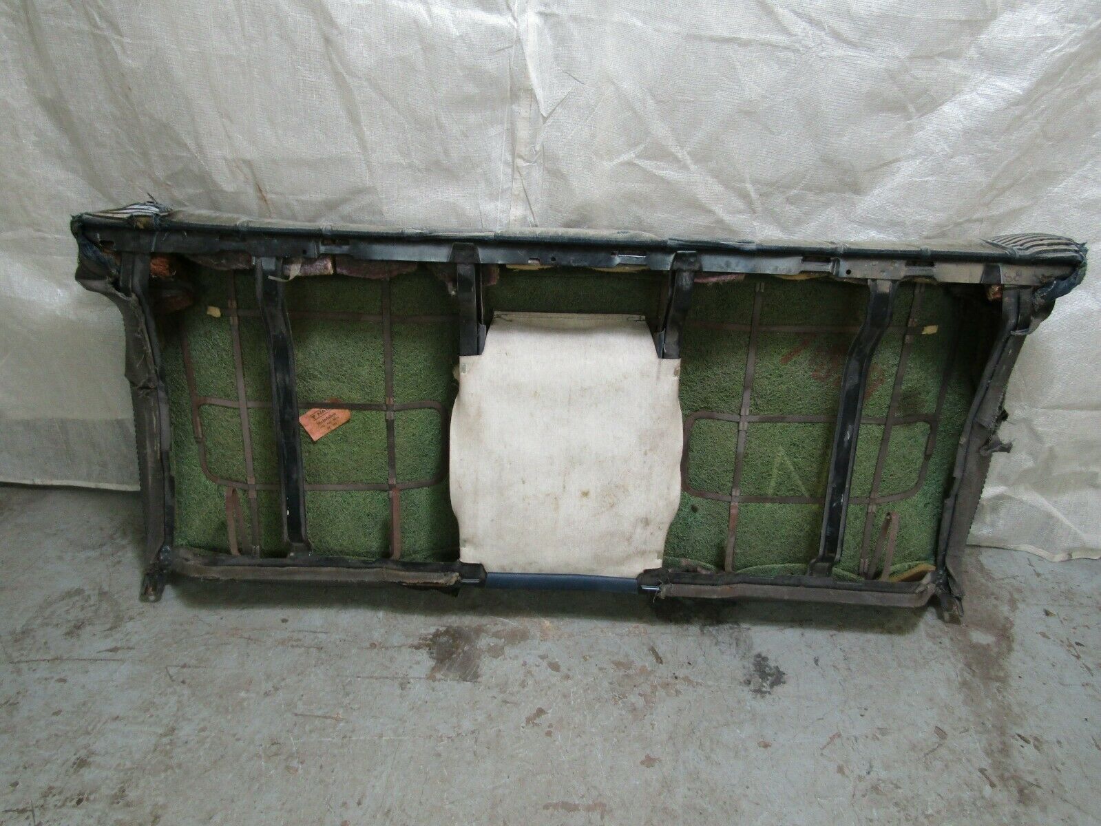 3257 Mercedes-Benz C107 350SLC Coupe Coupe Rear Seat Blue Fabric 1079240216