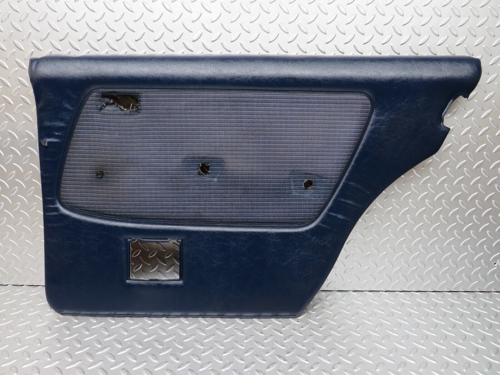 26766 Mercedes-Benz W123 240D Rear Right Door Card Blue