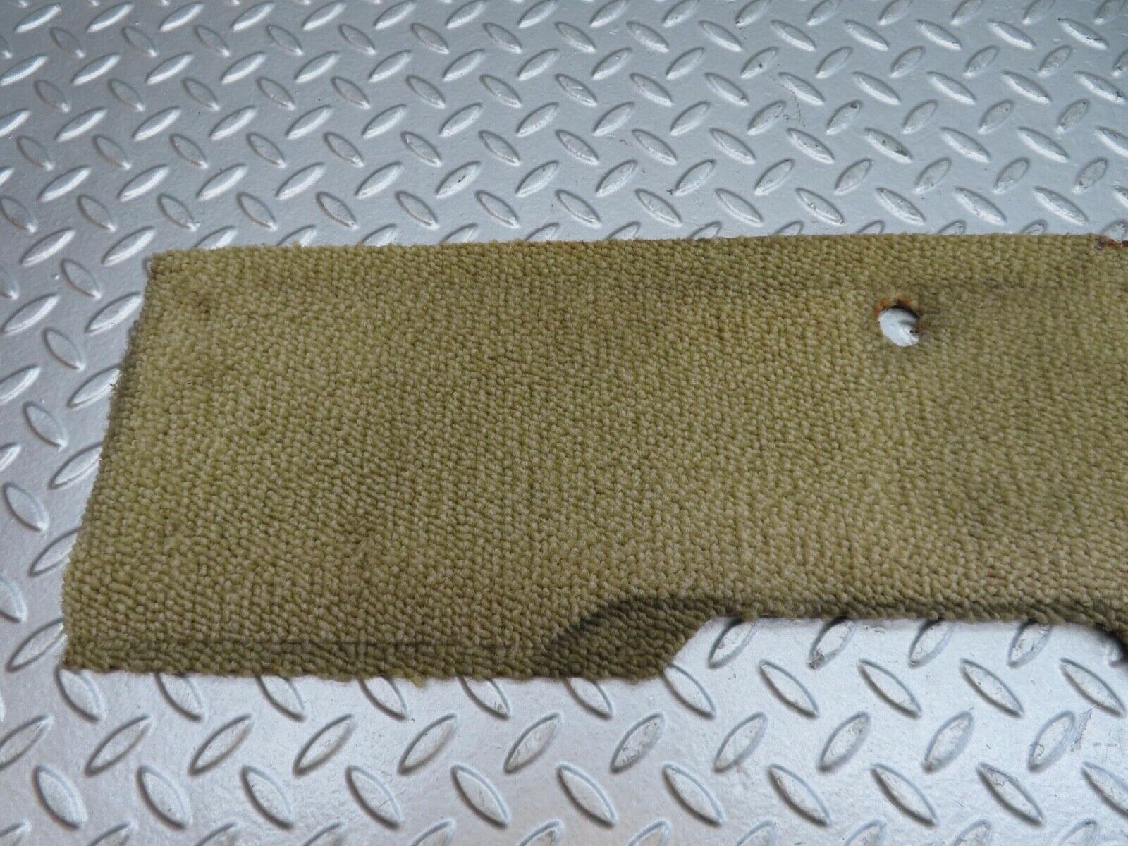 13514 Mercedes-Benz W123 200 Door Sill Floor Carpet Right Side Cream