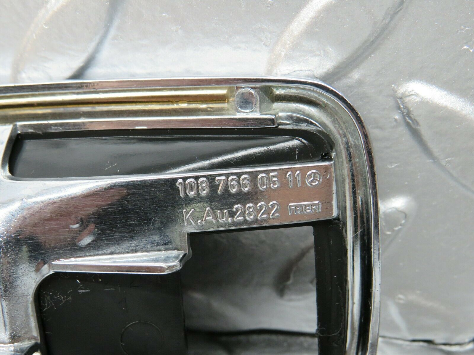 24480 Mercedes-Benz W108 Chrome Frame For Door Opener Left 1087660511