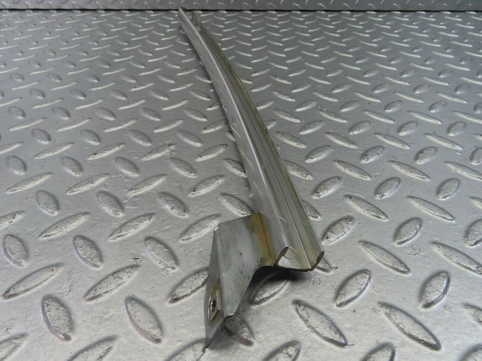 10840 Mercedes-Benz W123 230E Rear Left Chrome Window Channel