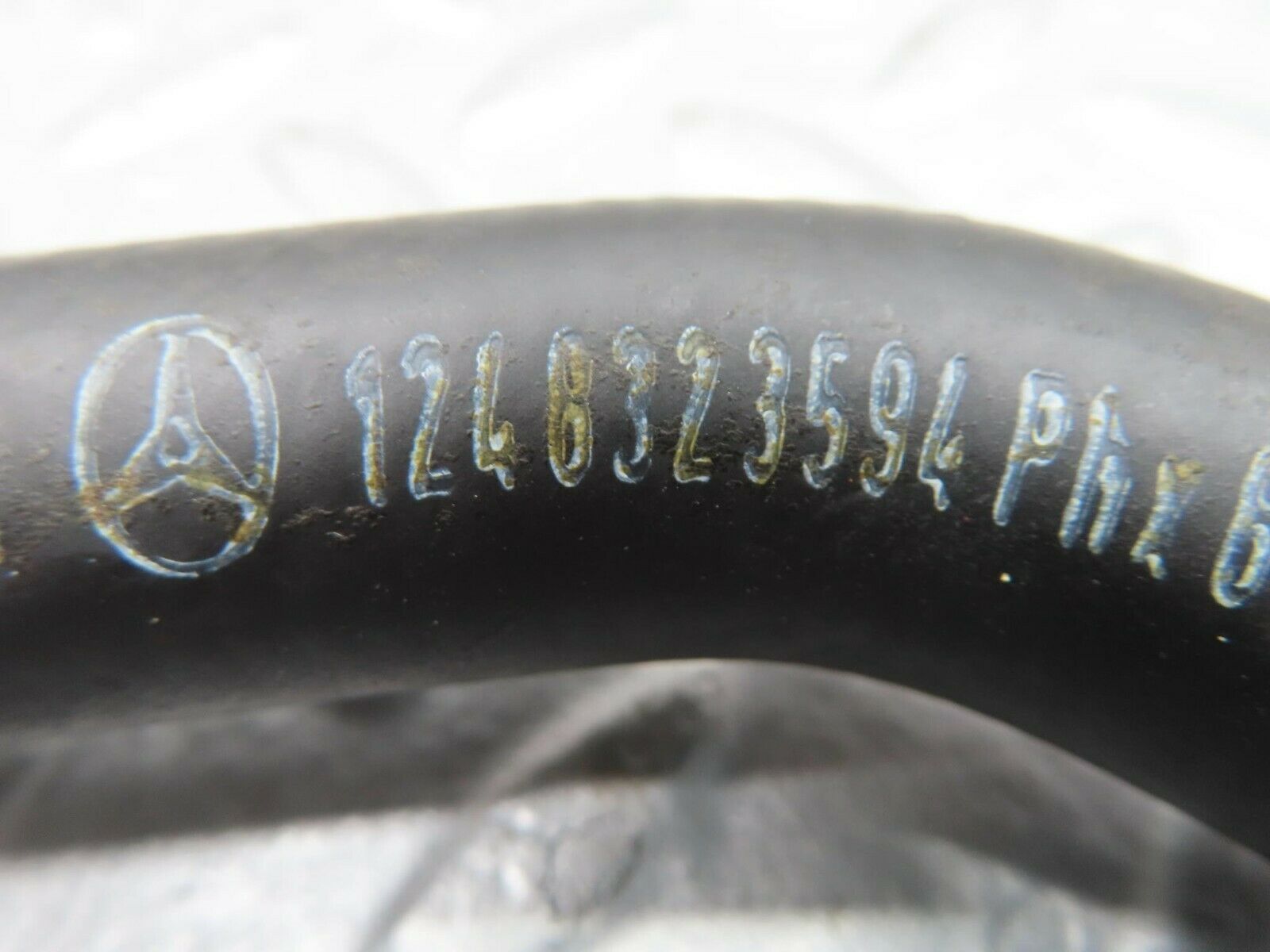 16350 Mercedes-Benz W124 260E Coolant Hose Pipe Set 1248303296