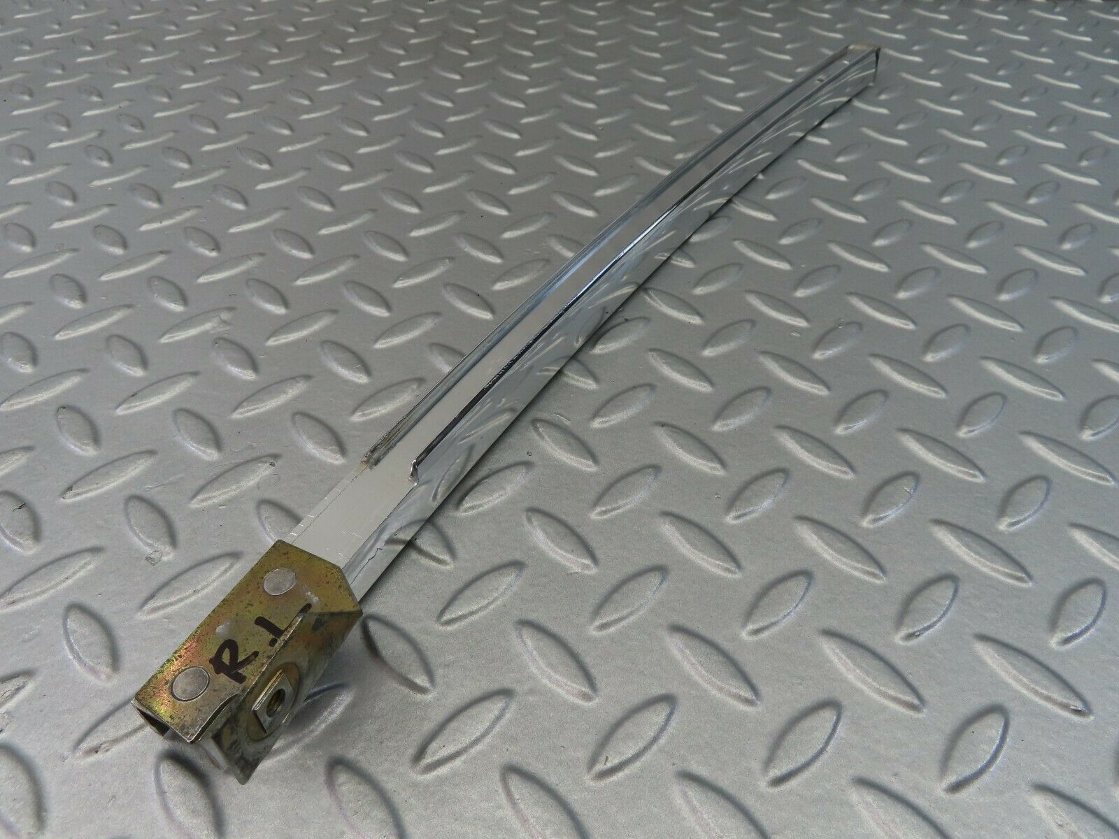 7281 Mercedes-Benz W116 450SE Rear Left Chrome Window Channel