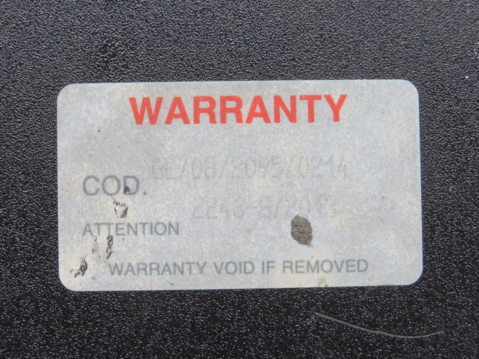 36643 Mercedes-Benz W201 190E 2.0L Alarm Control Module