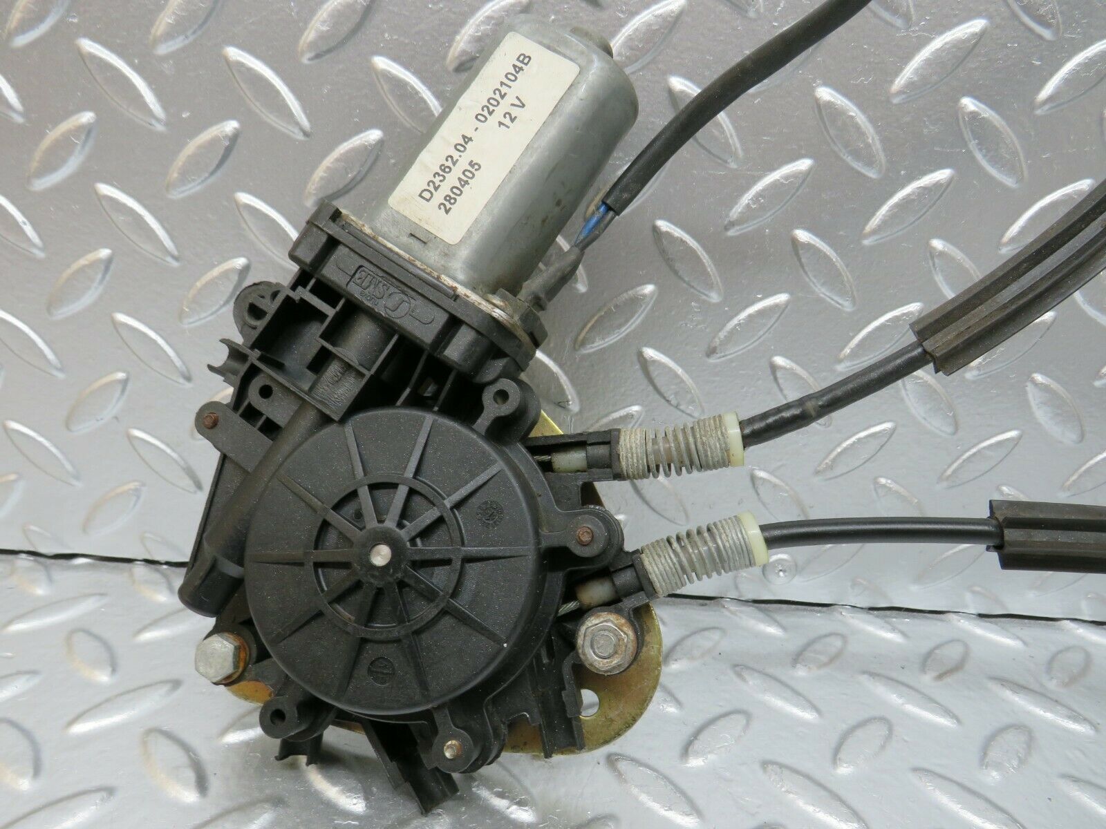 24421 Mercedes-Benz S124 220TE Wagon Rear Left Power Window Regulator With Motor