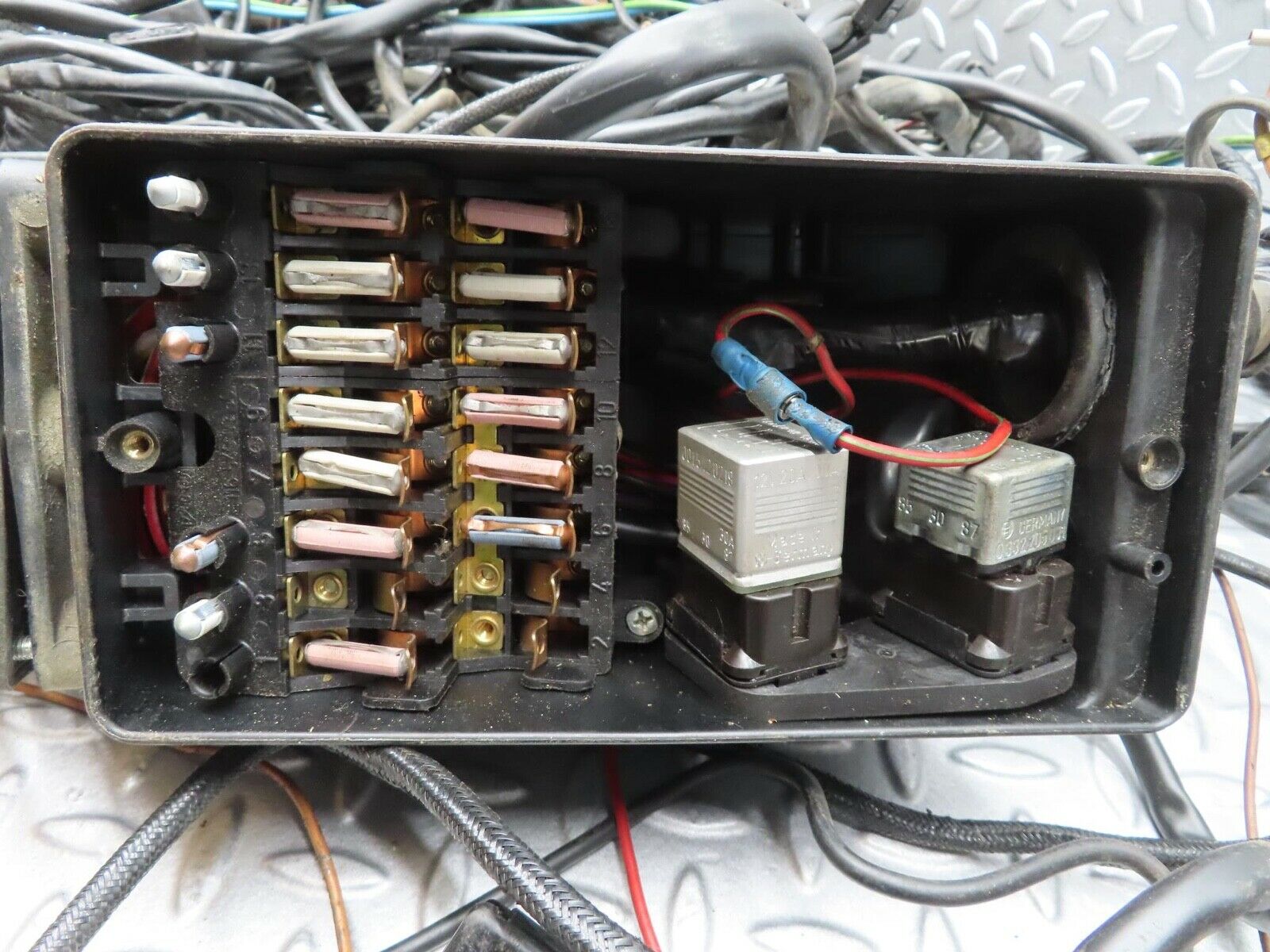 14501 Mercedes-Benz W116 350SE Engine Chassis Body Wire Wiring Harness